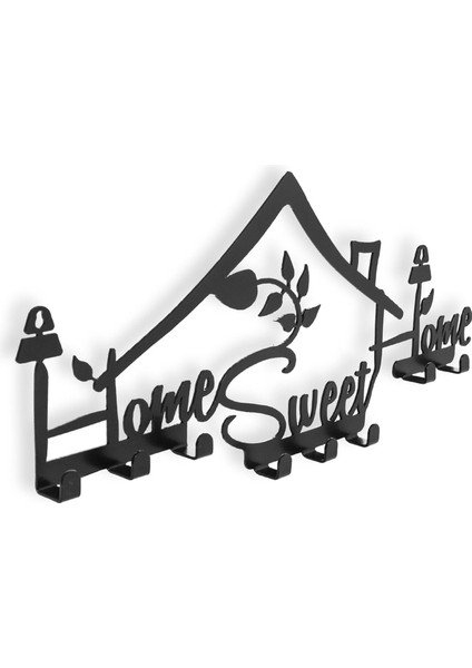 Sweet House Metal Duvar Askısı ve Anahtarlık