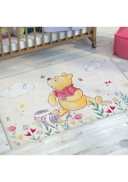Lisanslı Disney Winnie The Pooh Halı - 80X120 cm