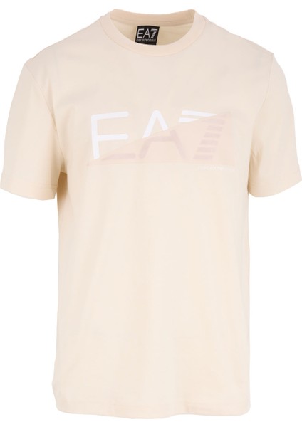 Bisiklet Yaka Ekru Erkek T-Shirt 7M000002AF11970