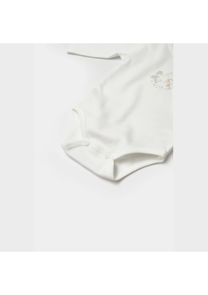 Biorganic Penguin Club Bebek Body 56003 Ekru Gri fırsatları