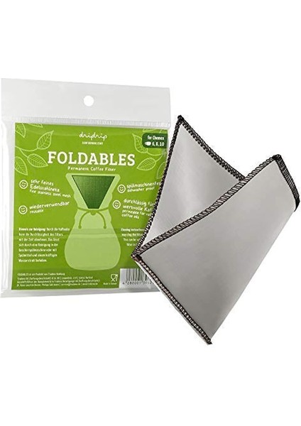 Foldables Çelik Kahve Filtresi (Chemex)