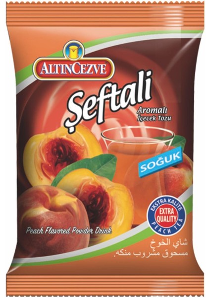 Şeftali Aromalı Toz Içecek - Soğuk Şeftali 450 gr