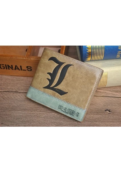 Ölüm Notu Stili Japon Anime Death Note Saldırı Titan Tek Parça Oyun Ow Madeni Para Cebi ile Kısa Cüzdan Fermuar Kılıfı Billetera (Yurt Dışından)