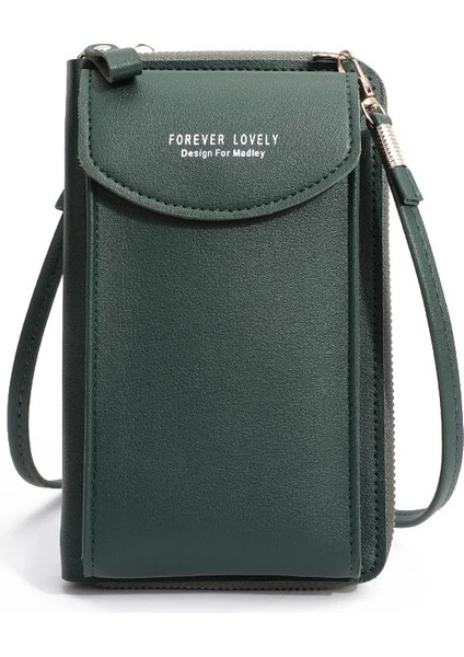 No.4 Tarzı Kadın Cüzdan Çok Fonksiyonlu Cep Telefonu Omuz Çantası Kadın Debriyaj Bayan Çanta Fermuar Para Cebi Kart Sahibinin Kız Carteras (Yurt Dışından)