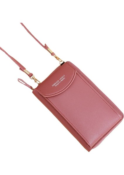 No.4 Tarzı Kadın Cüzdan Çok Fonksiyonlu Cep Telefonu Omuz Çantası Kadın Debriyaj Bayan Çanta Fermuar Para Cebi Kart Sahibinin Kız Carteras (Yurt Dışından) fiyatları