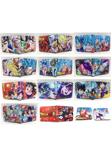 No.21 Tarzı Dragon Ball Z Yeni Saiyan Son Goku Vegeta Anime Erkek Cüzdan Kart Sahibinin Öğrenci El Çantası Moda Karikatür Bozuk Para Cüzdanı Para Klipsi (Yurt Dışından) fiyatları