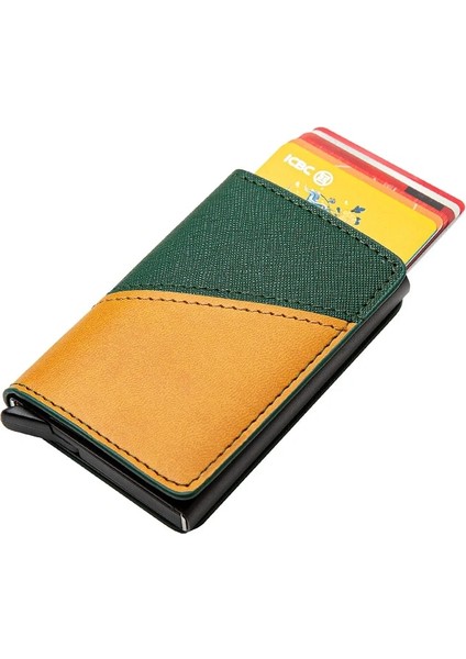 Mavi X12B Stili 2021 Rfid Cüzdan Alüminyum Metal Kredi Akıllı Cüzdan Kartvizitlik Iş Mini Kart Cüzdan Erkek Kadın (Yurt Dışından) fiyatları