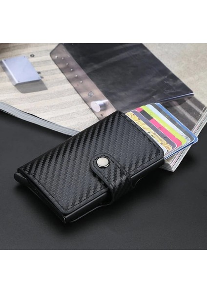 Mavi 04 Stili Erkekler Için Akıllı Cüzdan Rfid Alüminyum Alaşım Akıllı Cüzdan Pop Up Moda Çanta Kredi Kartı Tutacağı Erkekler Küçük Mini Cüzdan Bozuk Para Cüzdanı (Yurt Dışından) indirimleri