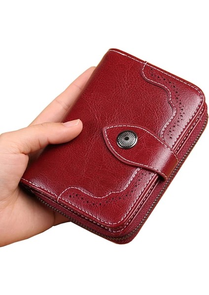 Sarı Stil Yeni Deri Kadın Cüzdan Küçük Ldies Çantalar Kısa Bozuk Para Cüzdanı Kızlar Için Kadın Küçük Portomonee Lady Perse Kart Sahibinin (Yurt Dışından)