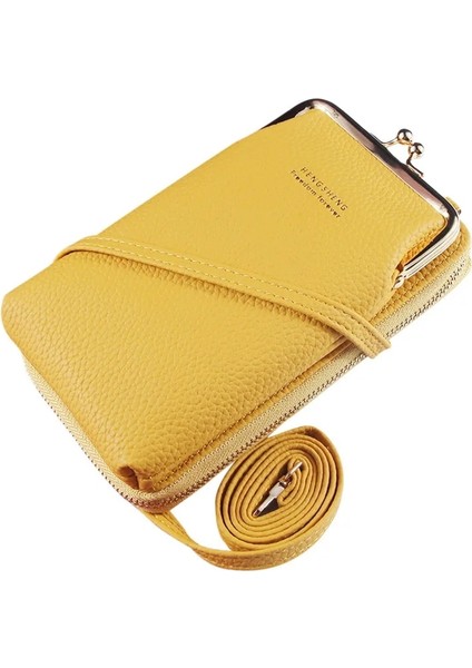 A-Gri Tarzı 2020 Kadın Cüzdan Düz Renk Küçük Omuz Çantası Çok Fonksiyonlu Mektup Telefon Para Cüzdan Cep Çantaları Debriyaj Organizatör Depolama (Yurt Dışından) modelleri