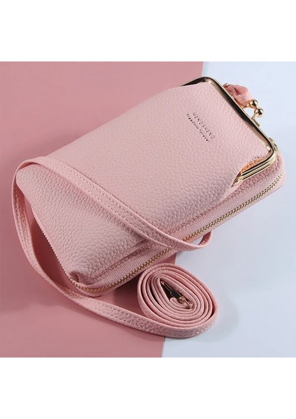 A-Gri Tarzı 2020 Kadın Cüzdan Düz Renk Küçük Omuz Çantası Çok Fonksiyonlu Mektup Telefon Para Cüzdan Cep Çantaları Debriyaj Organizatör Depolama (Yurt Dışından) indirimleri