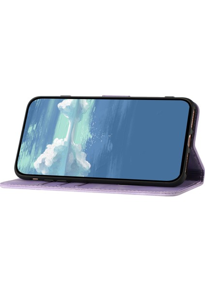Samsung Galaxy A15 5g Deri Kasa Baskılı Telefon Kapağı Cüzdanı (Yurt Dışından)