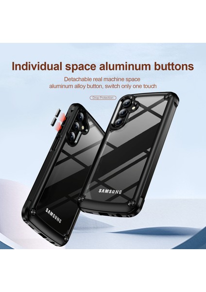 Samsung Galaxy A15 4g/5g Telefon Kılıfı Hibrid Pc + Tpu Geri Kapak (Yurt Dışından)
