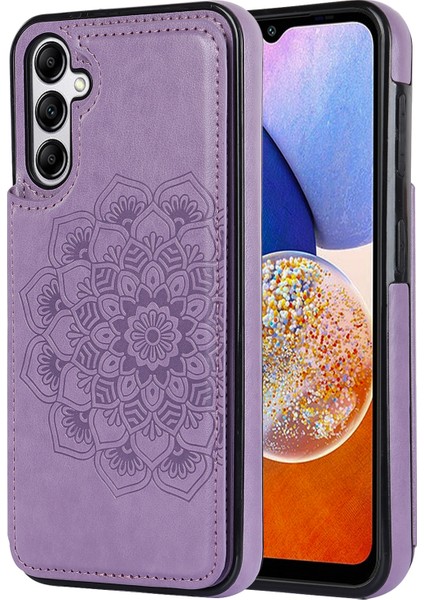 Samsung Galaxy A15 5g Manyetik Telefon Kılıf Kart Yuvaları Kapak (Yurt Dışından)