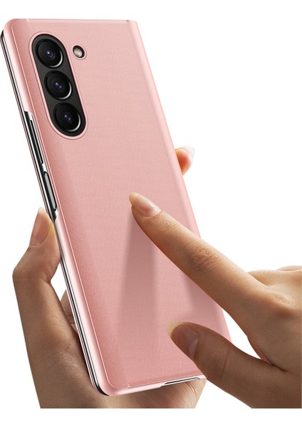 Samsung Galaxy Z Fold6 5g Görünüm Penceresi Pu Deri + Pc Galvanik Telefon Kapağı (Yurt Dışından) indirimleri