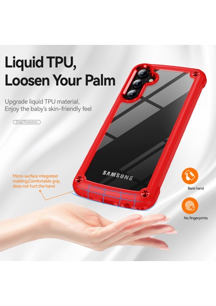 Samsung Galaxy A15 4g/5g Telefon Kılıfı Hibrid Pc + Tpu Geri Kapak (Yurt Dışından)