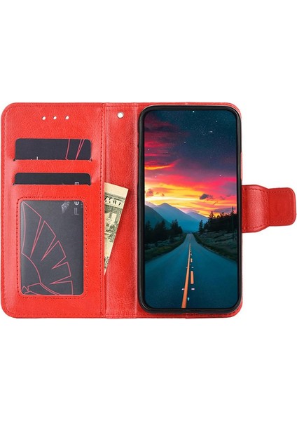 Samsung Galaxy A15 4g/5g Deri Kasa Telefon Kapağı Cüzdan Standı (Yurt Dışından)