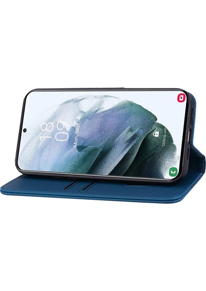 Samsung Galaxy A54 5g Rhombus Basılı Basılı Dalgalı Pu Deri Akıllı Telefon Kapağı (Yurt Dışından) modelleri