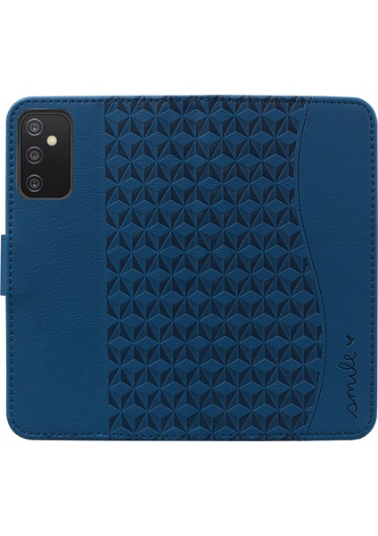 Samsung Galaxy A54 5g Rhombus Basılı Basılı Dalgalı Pu Deri Akıllı Telefon Kapağı (Yurt Dışından) indirimleri