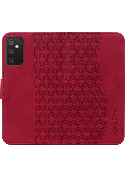 Samsung Galaxy A54 5g Rhombus Basılı Basılı Dalgalı Pu Deri Akıllı Telefon Kapağı (Yurt Dışından) indirimleri