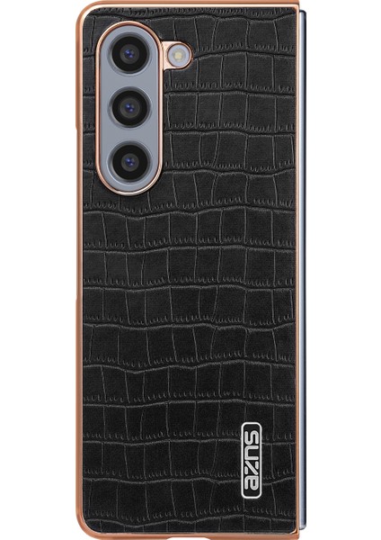 Samsung Galaxy Z Fold6 5g Timsah Dokulu Pu Deri+Pc Telefon Kılıfı (Yurt Dışından) modelleri