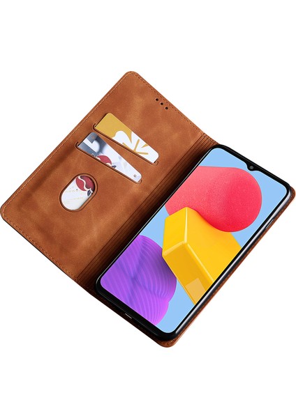 Samsung Galaxy A05S 4g Kılıf Cilt Dokunuşu Pu Deri Flip Standı Kart Yuvaları ile Akıllı Telefon Kapağı (Yurt Dışından) fırsatları