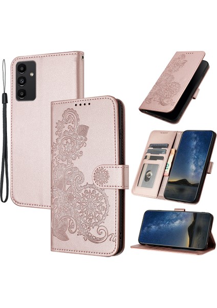 Samsung Galaxy A05S 4g Stand Cüzdan Baskılı Telefon Kapağı (Yurt Dışından)