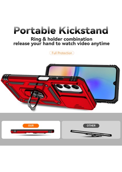 Samsung Galaxy A05S 4g Ring Tutucu Kickstand Koruyucu Telefon Kapağı (Yurt Dışından) fiyatları