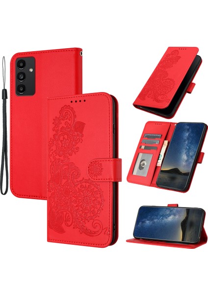 Samsung Galaxy A05S 4g Stand Cüzdan Baskılı Telefon Kapağı (Yurt Dışından)
