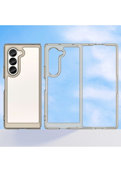 Samsung Galaxy Z Fold6 5g Koruyucu Tpu+Akrilik Telefon Kılıfı (Yurt Dışından) fiyatları
