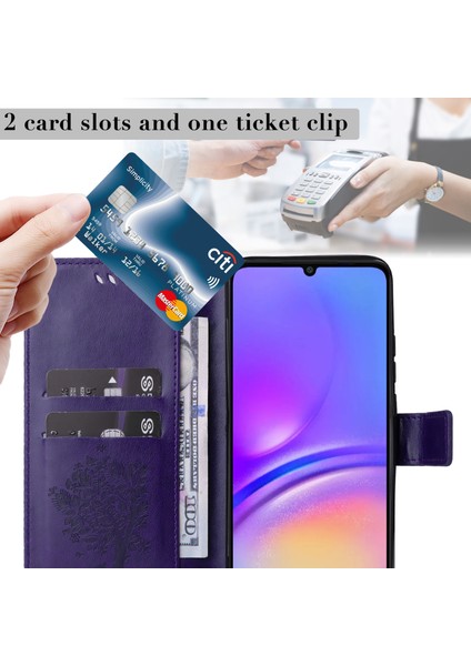 Samsung Galaxy A06 Flip Deri Telefon Kılıfı (Yurt Dışından) indirimleri