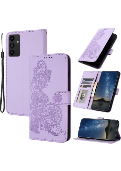 Samsung Galaxy A05S 4g Stand Cüzdan Baskılı Telefon Kapağı (Yurt Dışından)