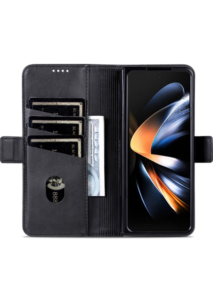 Samsung Galaxy Z Fold6 5g Cüzdan Pu Deri + Pc Telefon Kılıfı (Yurt Dışından) fiyatları