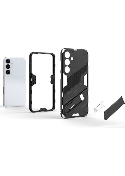 Kickstand ile Samsung Galaxy S24+ Pc+ Tpu Telefon Kapağı (Yurt Dışından) modelleri