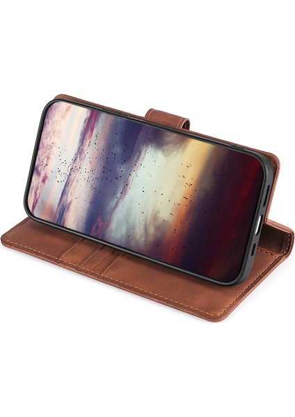 Samsung Galaxy A15 4g/5g Telefon Kılıfı Pu Deri Telefon Stand Kapağı (Yurt Dışından)