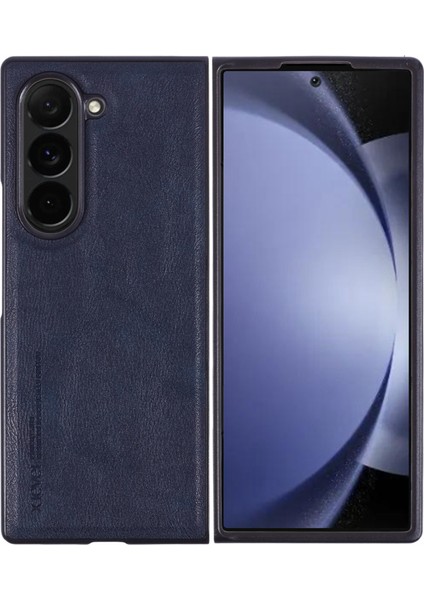 Samsung Galaxy Z Fold6 5g Deri+Tpu+Pc Telefon Kılıfı (Yurt Dışından)