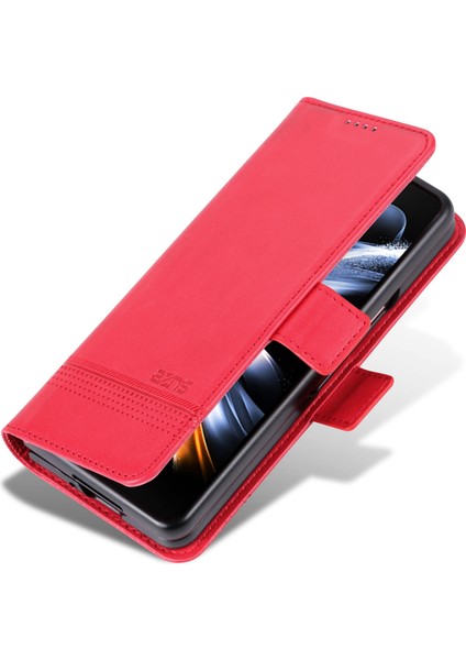 Samsung Galaxy Z Fold6 5g Cüzdan Pu Deri + Pc Telefon Kılıfı (Yurt Dışından)