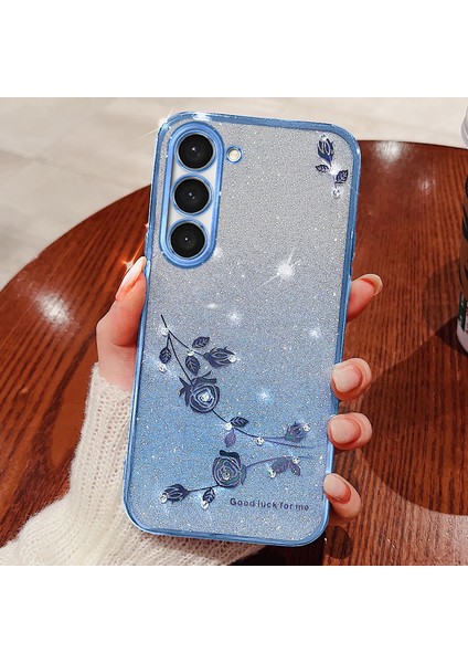 Samsung Galaxy S23 Parlak Rhinestone Dekor Telefon Kapağı Kayış (Yurt Dışından) fiyatları