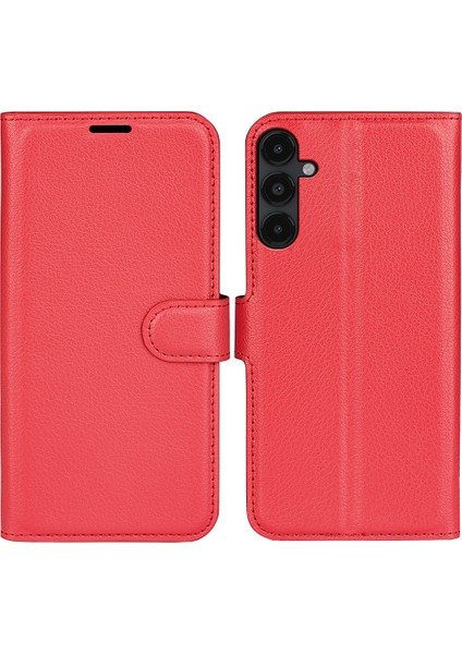 Samsung Galaxy M14 5g Litchi Doku Cüzdan Kapak Stand Telefon Kılıfı (Yurt Dışından)