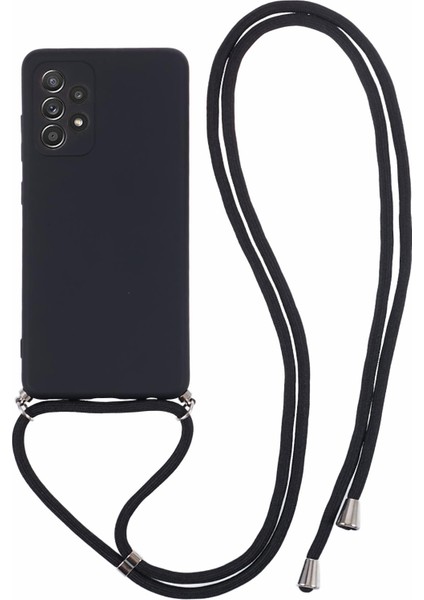 Samsung Galaxy A52 / A52S 5g Kesin Kesim Tpu Kapağı Lanyard (Yurt Dışından)