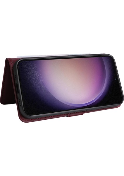 Samsung Galaxy S23 Pu Deri Telefon Kabuğu Çıkarılabilir Kapak (Yurt Dışından)