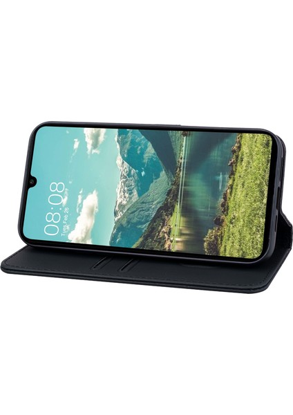 Samsung Galaxy A14 5g Iş Pu Deri Telefon Koruma Kapağı (Yurt Dışından)