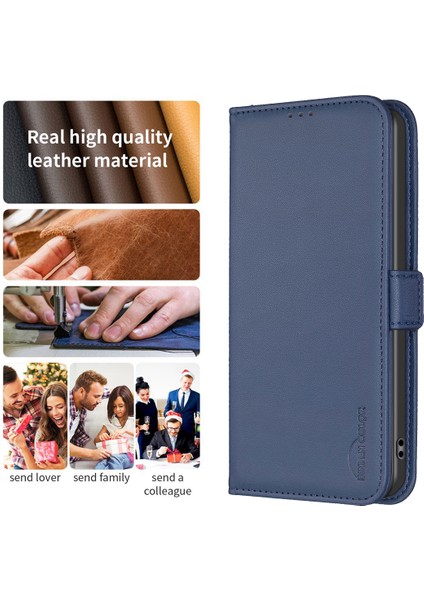 Samsung Galaxy A05 4g Stand Deri Deri Anti-Fall Cüzdan Telefon Kapağı (Yurt Dışından) fırsatları