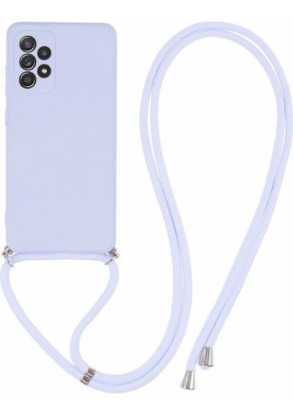 Samsung Galaxy A52 / A52S 5g Kesin Kesim Tpu Kapağı Lanyard (Yurt Dışından)