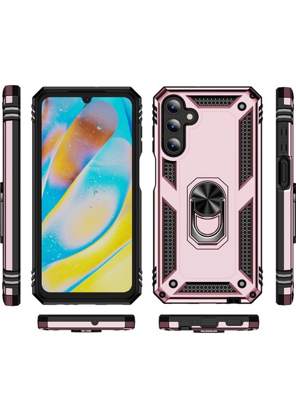 Samsung Galaxy A15 5g Pc+ Tpu Şok Geçirmez Telefon Kapağı Kickstand ile (Yurt Dışından) fiyatları