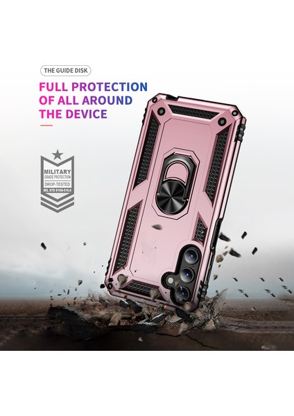 Samsung Galaxy A15 5g Pc+ Tpu Şok Geçirmez Telefon Kapağı Kickstand ile (Yurt Dışından) fırsatları