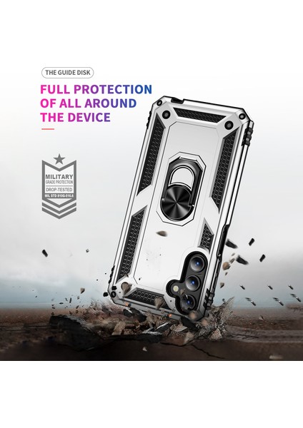 Samsung Galaxy A15 5g Pc+ Tpu Şok Geçirmez Telefon Kapağı Kickstand ile (Yurt Dışından) fırsatları