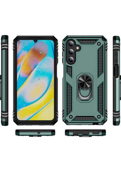 Samsung Galaxy A15 5g Pc+ Tpu Şok Geçirmez Telefon Kapağı Kickstand ile (Yurt Dışından) fiyatları