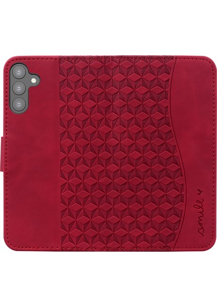 Samsung Galaxy A34 5g Rhombus Pu Deri Telefon Cüzdan Kapağı (Yurt Dışından) indirimleri