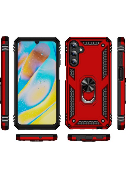 Samsung Galaxy A15 5g Pc+ Tpu Şok Geçirmez Telefon Kapağı Kickstand ile (Yurt Dışından) fiyatları